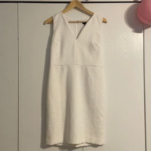 Ann Taylor Never Worn White Sleeveless Dress